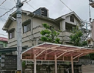 H30年10月 外壁塗装　戸建塗替え/下関市