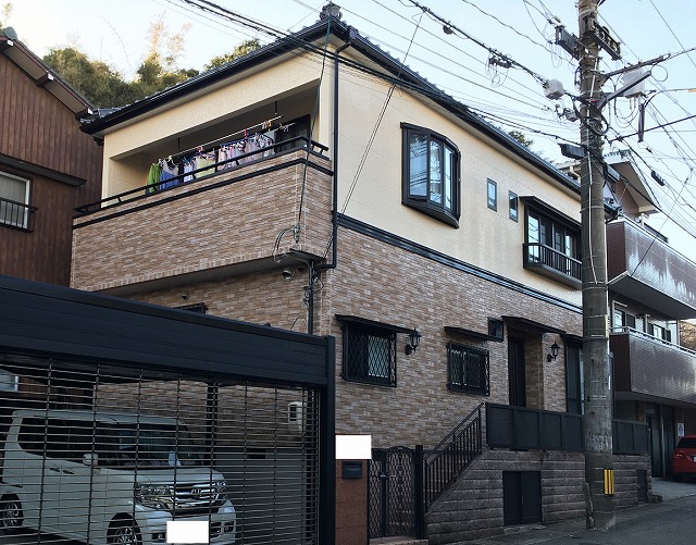 R4年1月 外壁塗装 M邸/下関市