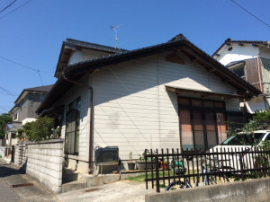 H30年7月 外壁塗装 塗替え/染み抜き施工　N邸/下関市